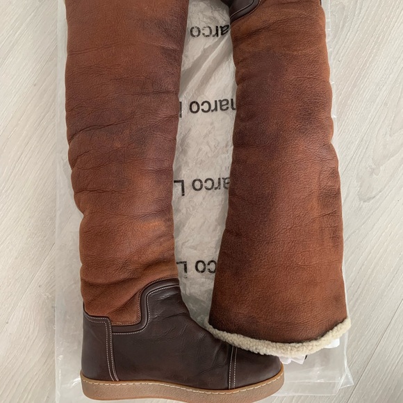 Gianmarco Lorenzi shearling boots - Picture 3 of 6